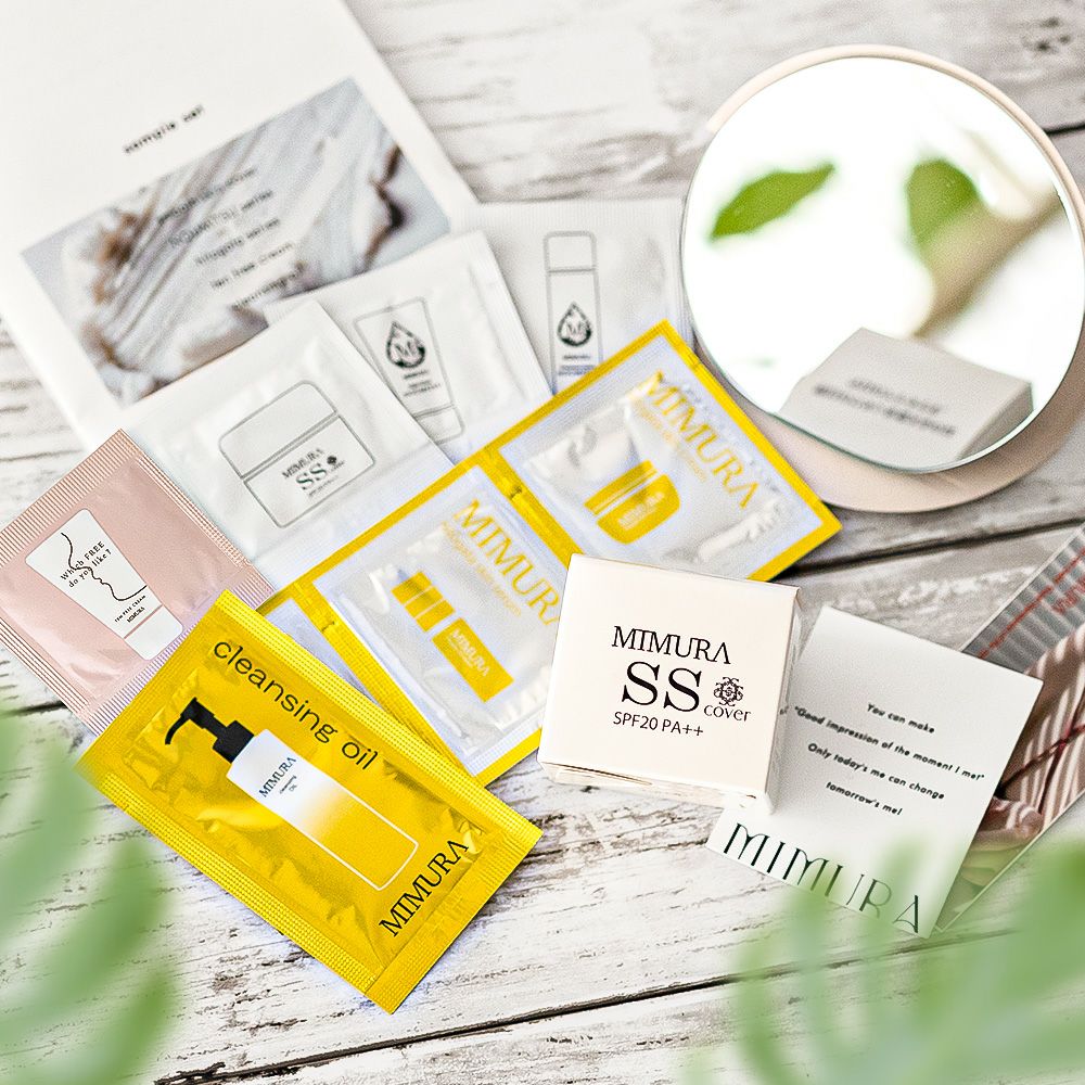 MIMURA SS cover SPF20 PA++ 3個セット お一人様一回限り！SSカバーが入った初回限定セット